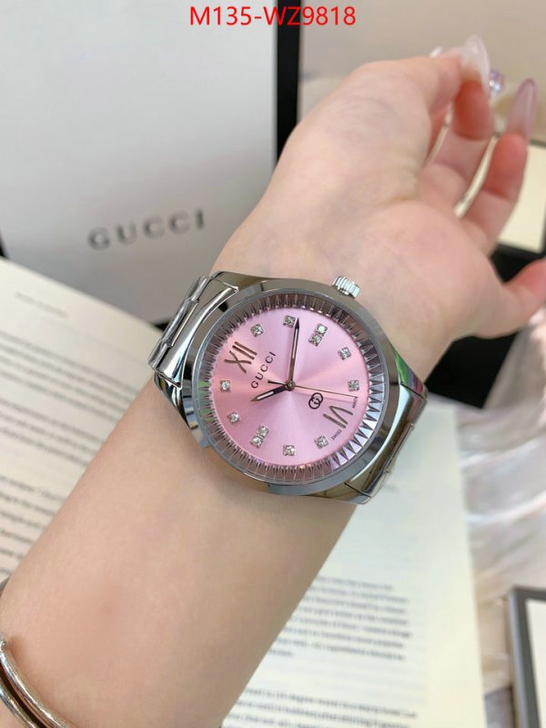 Watch(4A)-Gucci 1:1 ID: WZ9818 $: 135USD