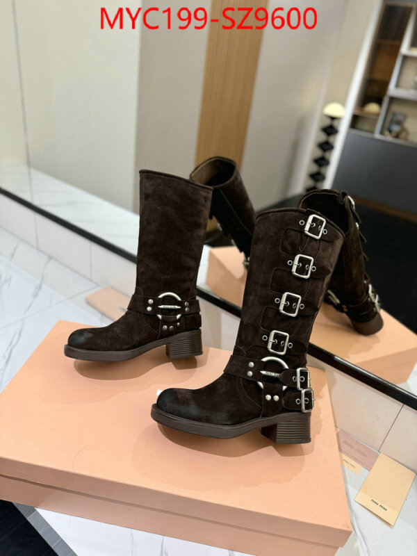 Women Shoes-Miu Miu we provide top cheap aaaaa ID: SZ9600 $: 199USD
