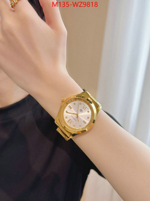 Watch(4A)-Gucci 1:1 ID: WZ9818 $: 135USD