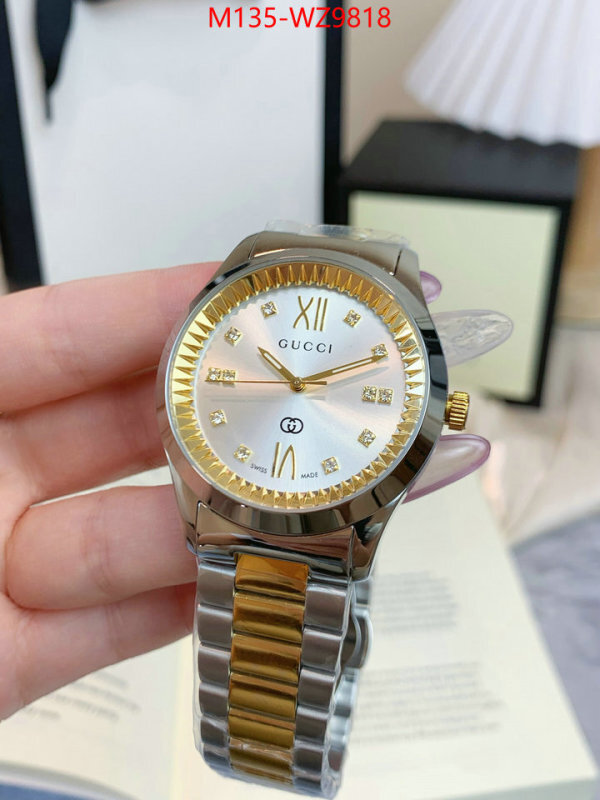 Watch(4A)-Gucci 1:1 ID: WZ9818 $: 135USD
