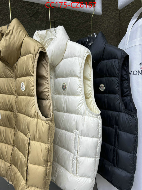 Down jacket Men-Moncler what is a 1:1 replica ID: CZ8167 $: 175USD