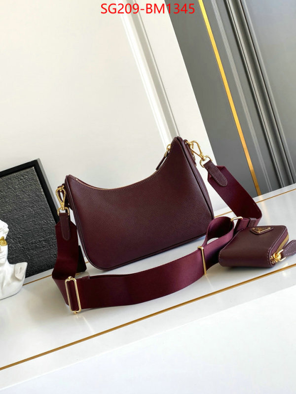 Prada Bags(TOP)-Crossbody- good quality replica ID: BM1345 $: 209USD,