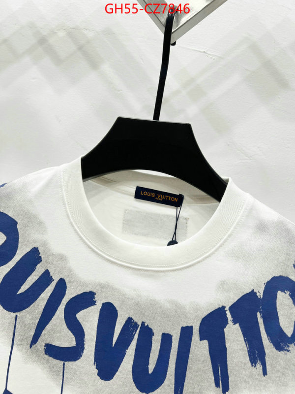 Clothing-LV top quality fake ID: CZ7846 $: 55USD