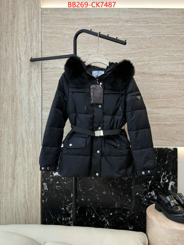 Down jacket Women-Prada website to buy replica ID: CK7487 $: 269USD