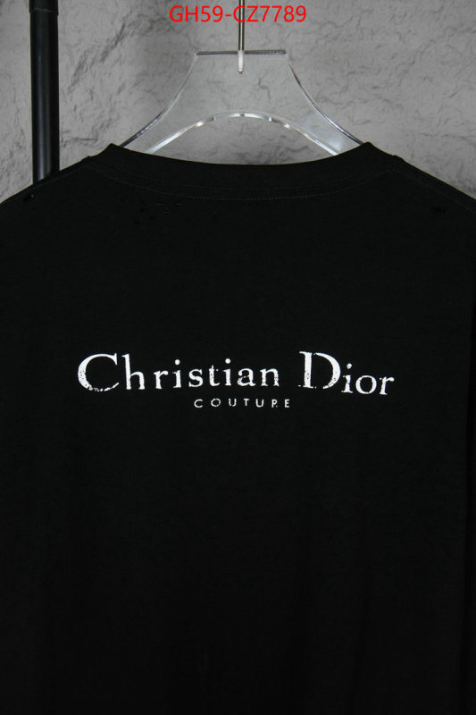 Clothing-Dior high quality replica ID: CZ7789 $: 59USD