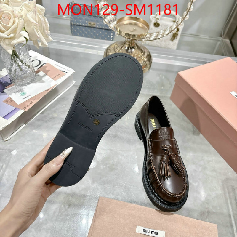 Women Shoes-Miu Miu online store ID: SM1181 $: 129USD