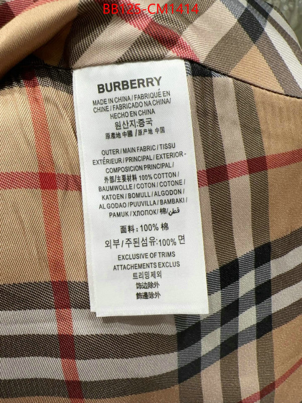 Clothing-Burberry the best ID: CM1414 $: 125USD