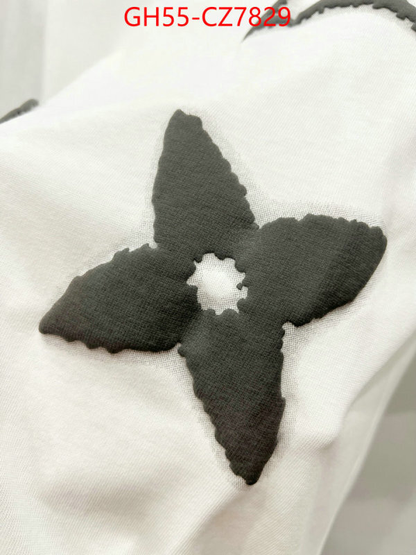 Clothing-LV designer replica ID: CZ7829 $: 55USD