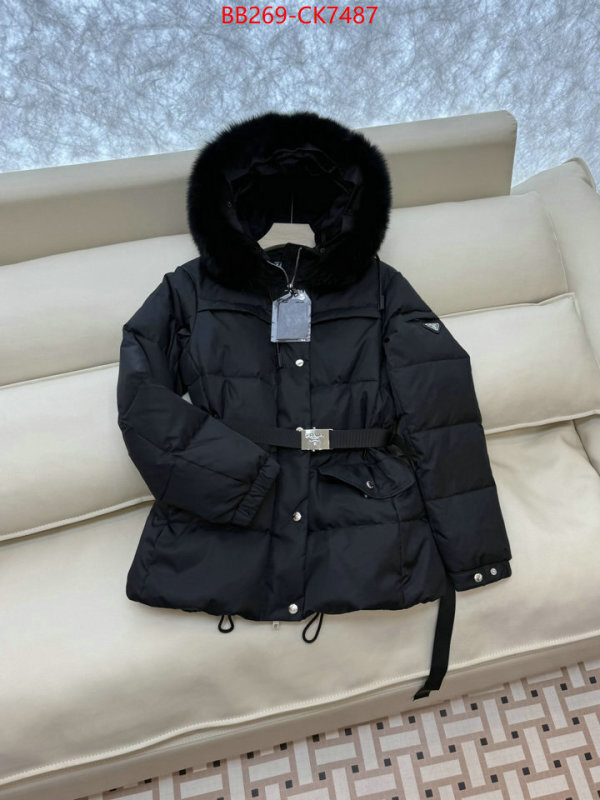 Down jacket Women-Prada website to buy replica ID: CK7487 $: 269USD