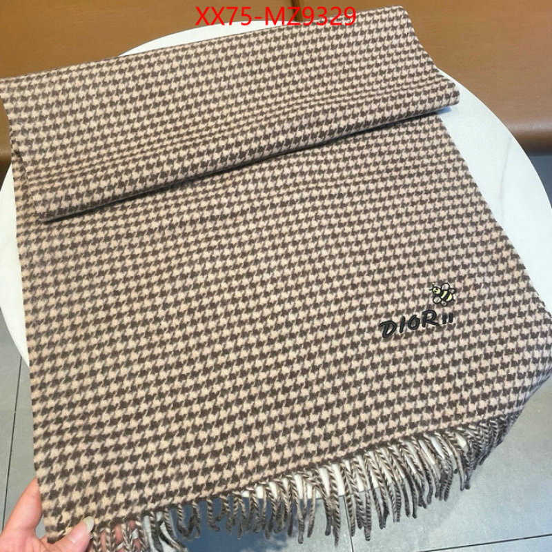 Scarf-Dior top brands like ID: MZ9329 $: 75USD