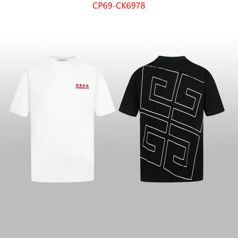 Clothing-Givenchy where quality designer replica ID: CK6978 $: 69USD