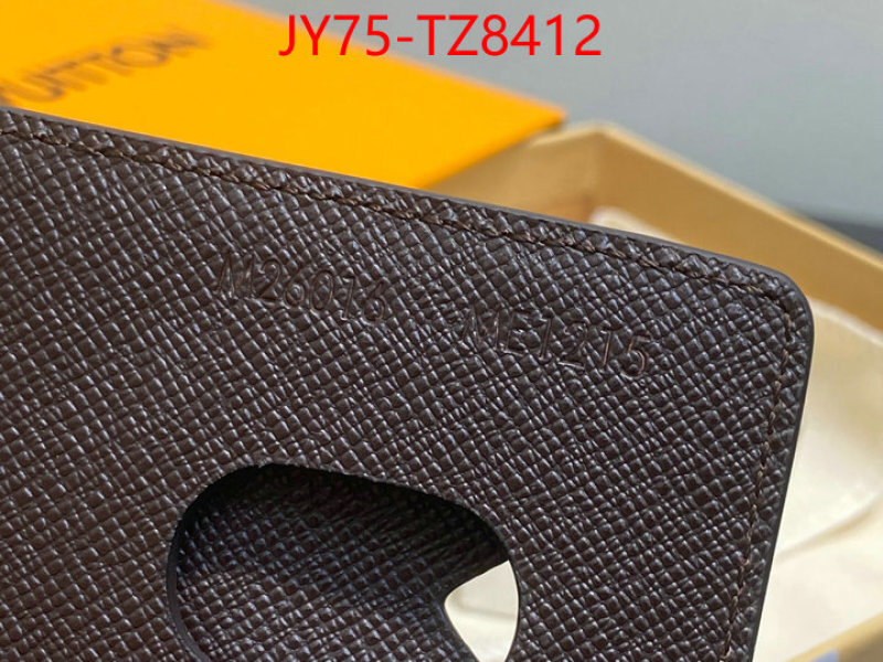 LV Bags(TOP)-Wallet we curate the best ID: TZ8412 $: 75USD,