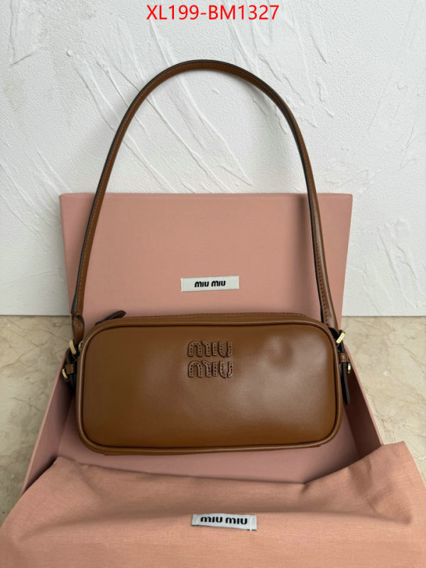 Miu Miu Bags(TOP)-Handbag- what is top quality replica ID: BM1327 $: 199USD,