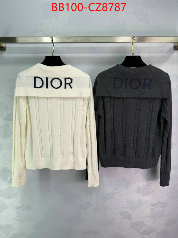 Clothing-Dior cheap wholesale ID: CZ8787 $: 100USD