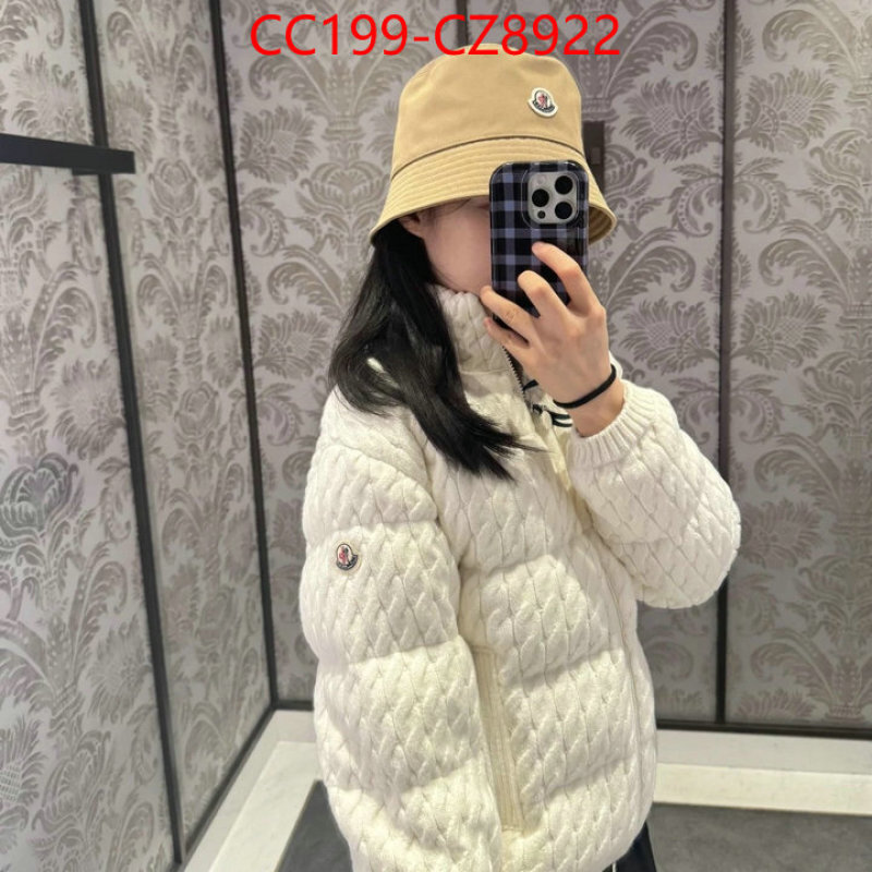 Down jacket Women-Moncler best quality fake ID: CZ8922 $: 199USD