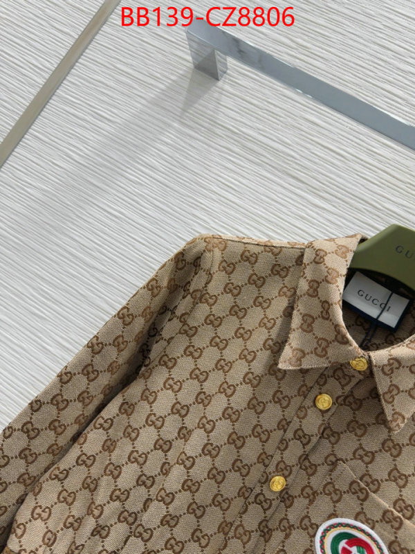 Clothing-Gucci shop designer ID: CZ8806 $: 139USD