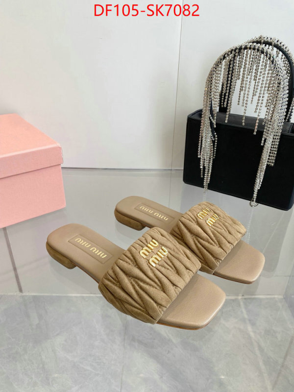 Women Shoes-Miu Miu replica 1:1 high quality ID: SK7082 $: 105USD