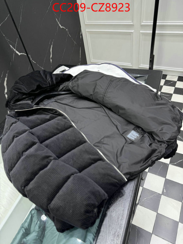 Down jacketMen-Prada copy ID: CZ8923 $: 209USD