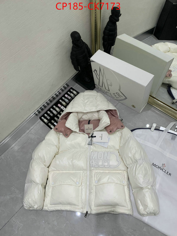 Down jacket Women-Moncler designer fake ID: CK7173 $: 185USD