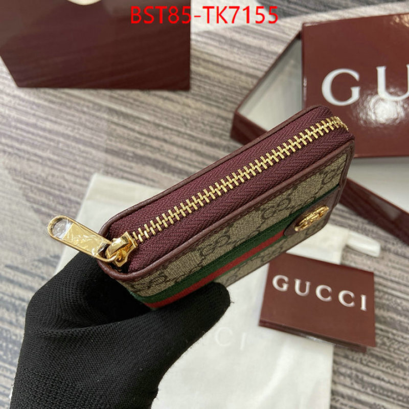 Gucci Bags(TOP)-Wallet- high quality perfect ID: TK7155 $: 85USD,