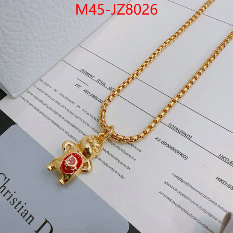 Jewelry-Dior fake aaaaa ID: JZ8026 $: 45USD