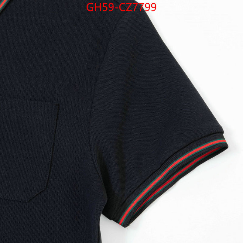 Clothing-Gucci best replica new style ID: CZ7799 $: 59USD