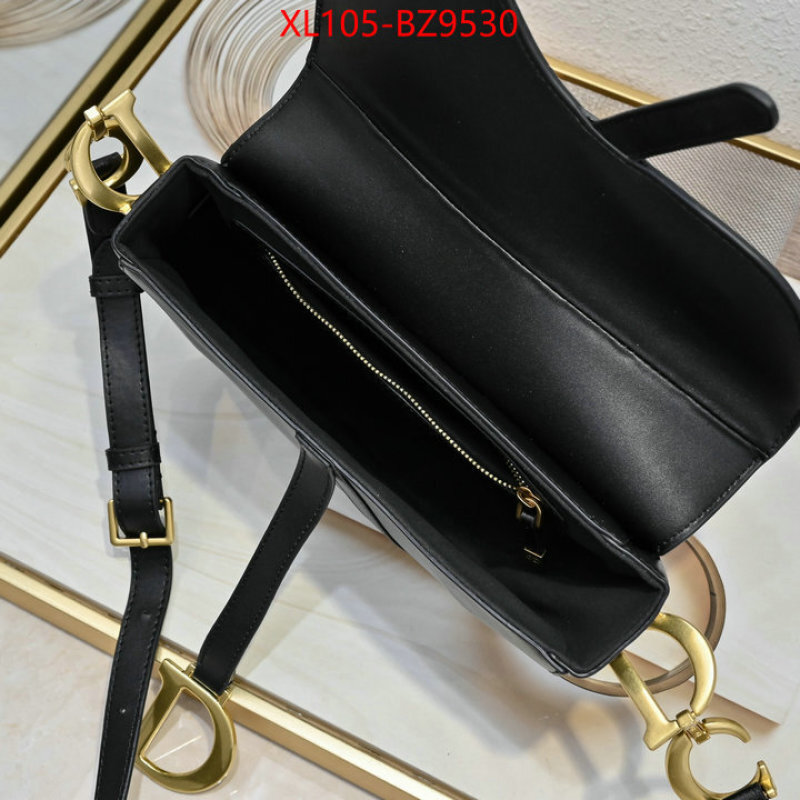 Dior Bags(4A)-Saddle- top quality fake ID: BZ9530 $: 105USD,