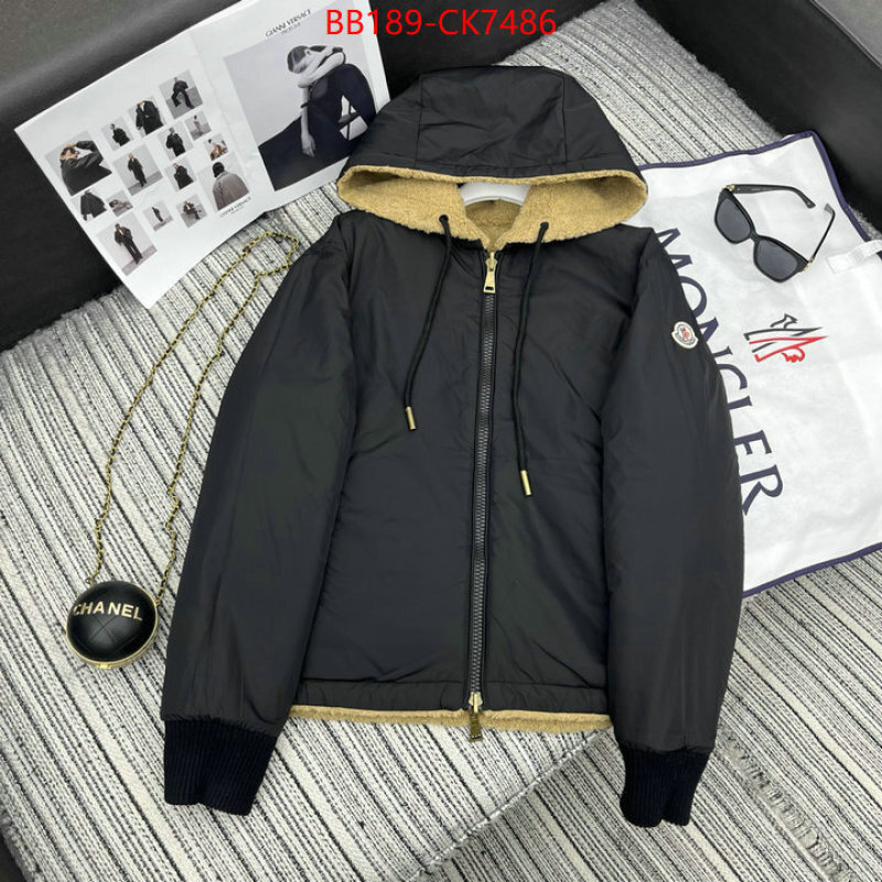 Down jacket Women-Moncler for sale cheap now ID: CK7486 $: 189USD