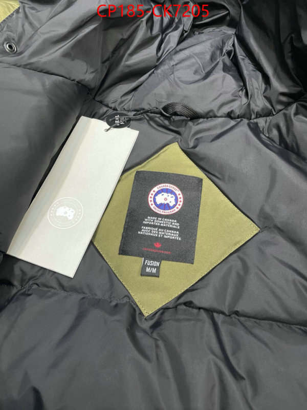 Down jacket Men-Canada Goose new designer replica ID: CK7205 $: 185USD