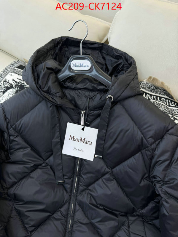 Down jacket Women-MaxMara buy best high-quality ID: CK7124 $: 209USD