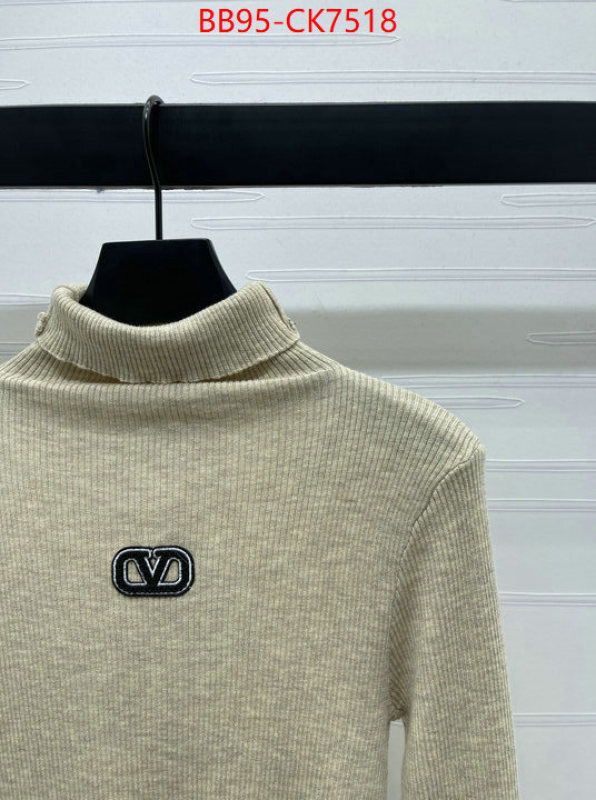 Clothing-Valentino luxury shop ID: CK7518 $: 95USD