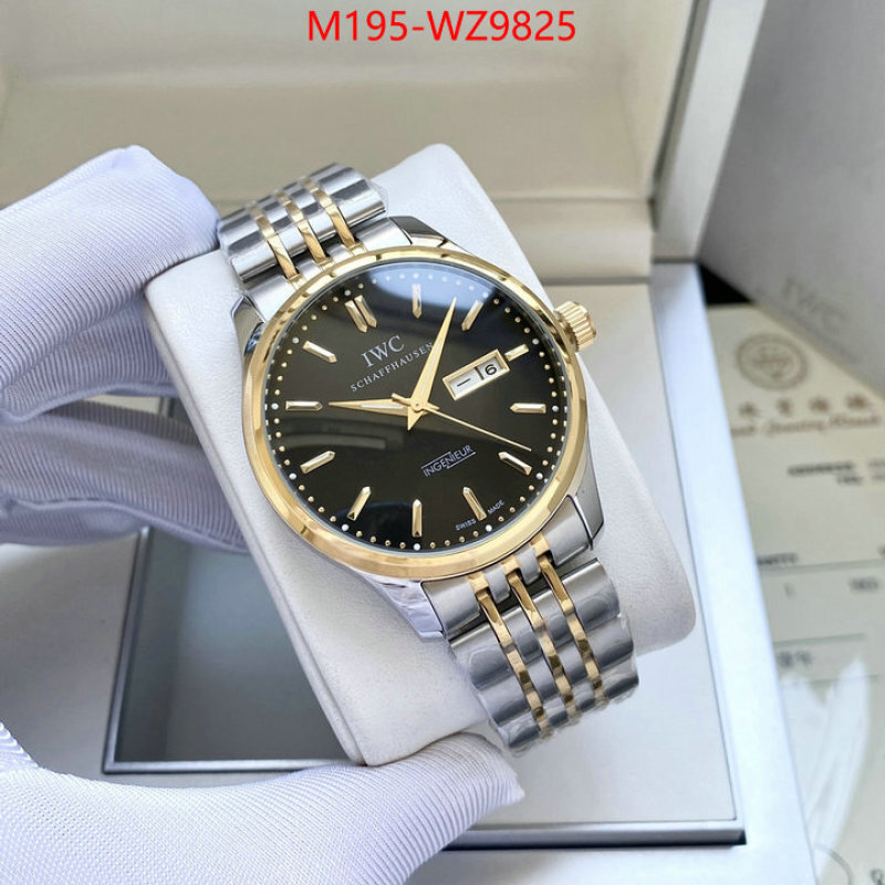 Watch(4A)-IWC luxury fashion replica designers ID: WZ9825 $: 195USD