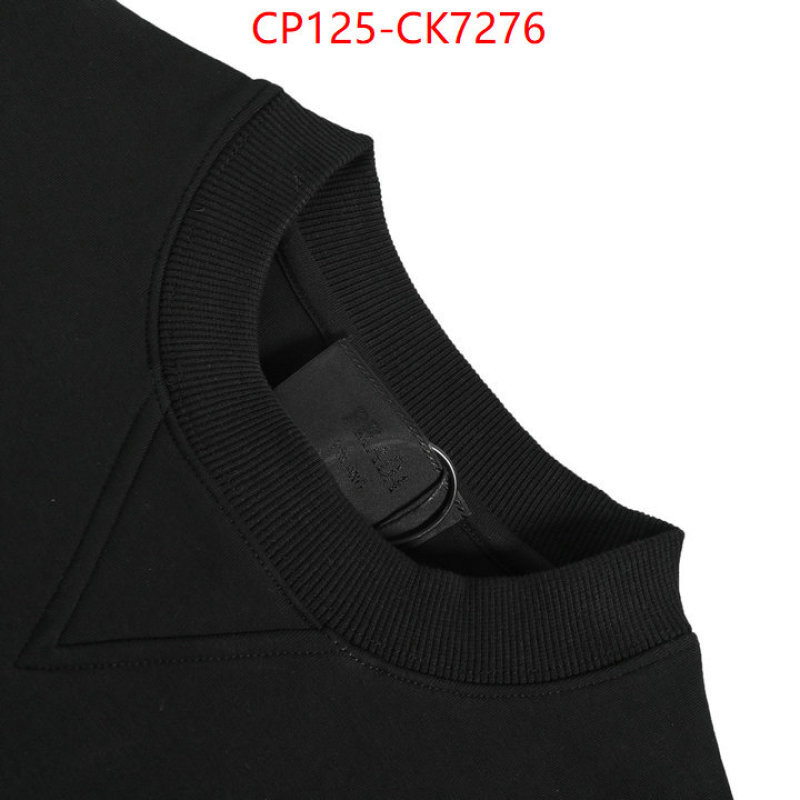 Clothing-Prada designer replica ID: CK7276 $: 125USD