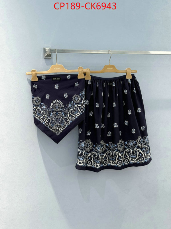 Clothing-MIU MIU ID: CK6943 $: 189USD