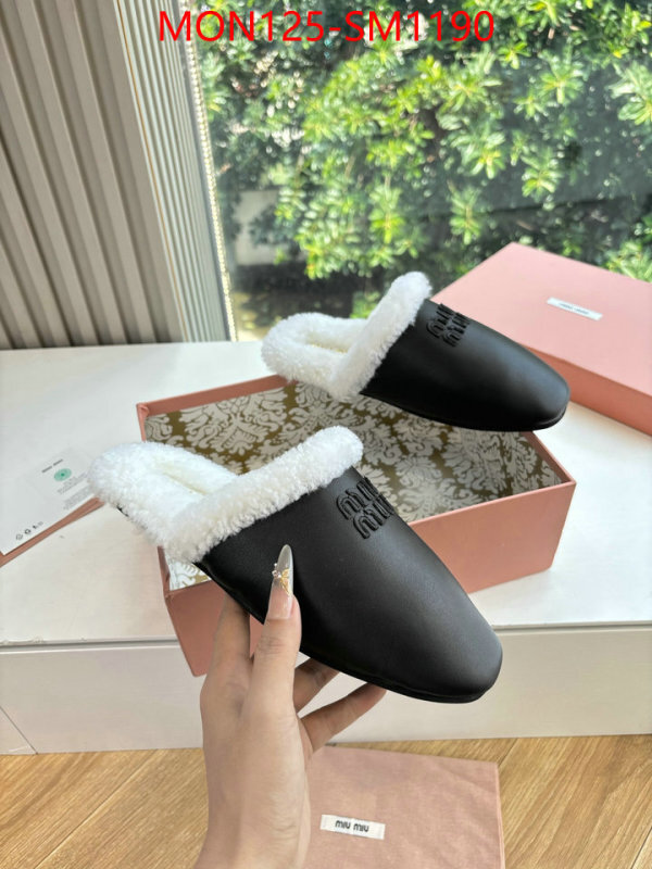 Women Shoes-Miu Miu best quality replica ID: SM1190 $: 125USD