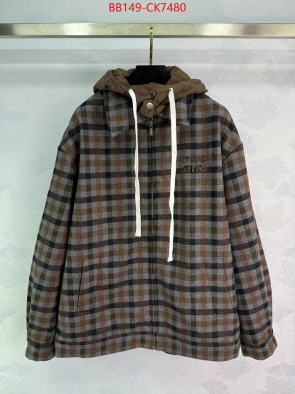 Clothing-MIU MIU the best quality replica ID: CK7480 $: 149USD