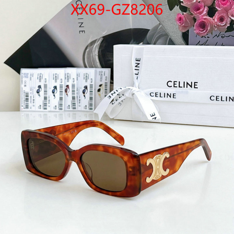 Glasses-CELINE where can i find ID: GZ8206 $: 69USD
