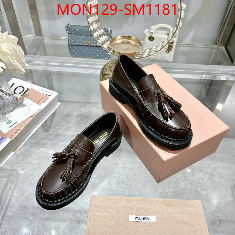 Women Shoes-Miu Miu online store ID: SM1181 $: 129USD