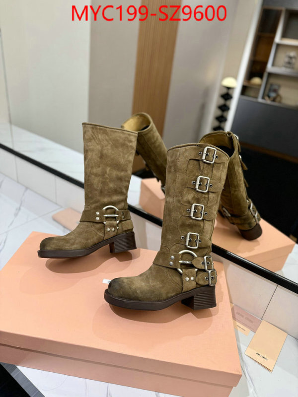 Women Shoes-Miu Miu we provide top cheap aaaaa ID: SZ9600 $: 199USD