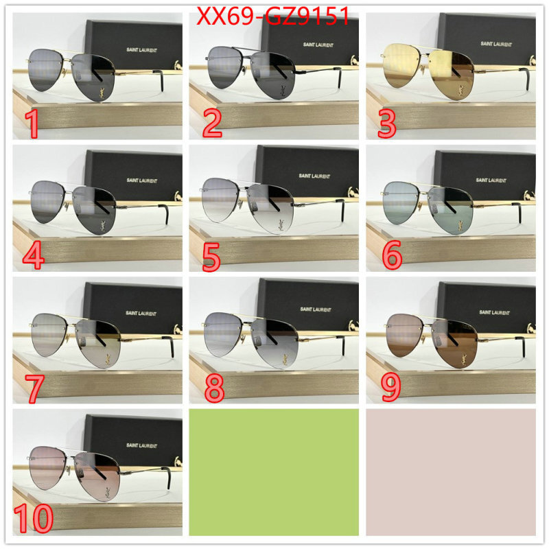 Glasses-YSL buy the best high quality replica ID: GZ9151 $: 69USD