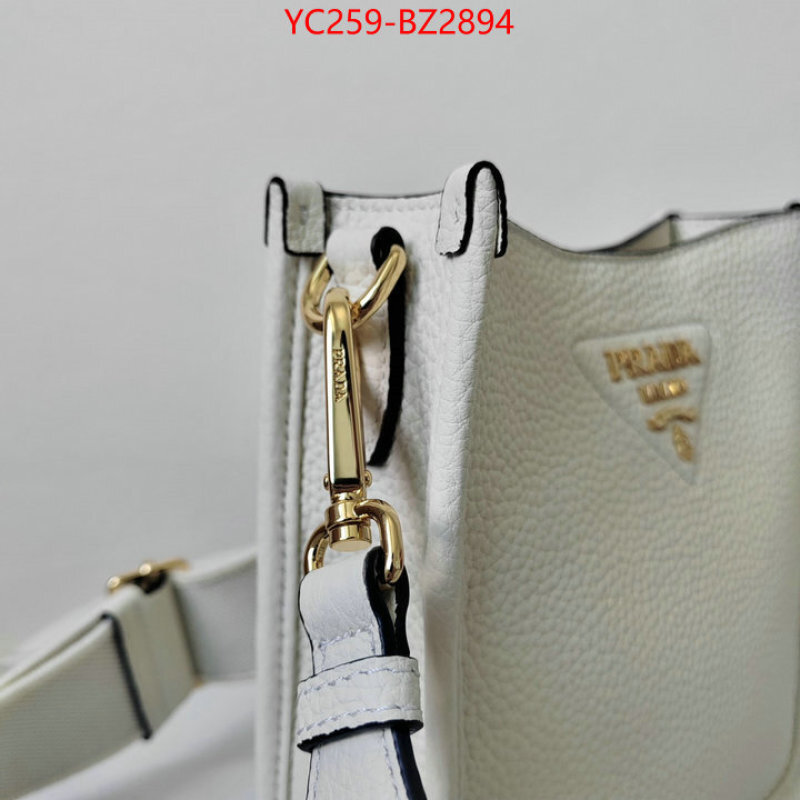 Prada Bags(TOP)-Crossbody- top quality designer replica ID: BZ2894 $: 259USD,