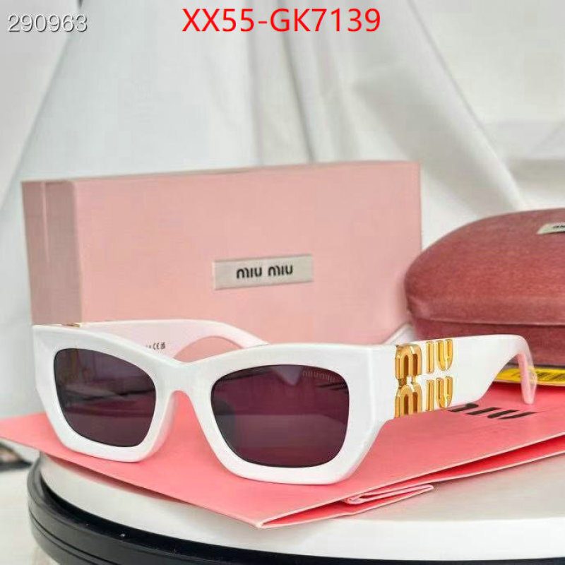 Glasses-Miu Miu shop the best high quality ID: GK7139 $: 55USD