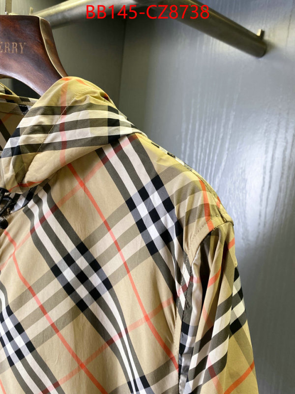 Clothing-Burberry styles & where to buy ID: CZ8738 $: 145USD