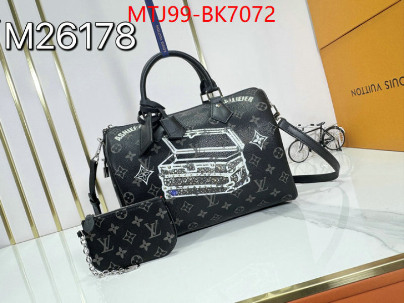 LV Bags(4A)-Speedy- wholesale replica ID: BK7072 $: 99USD,