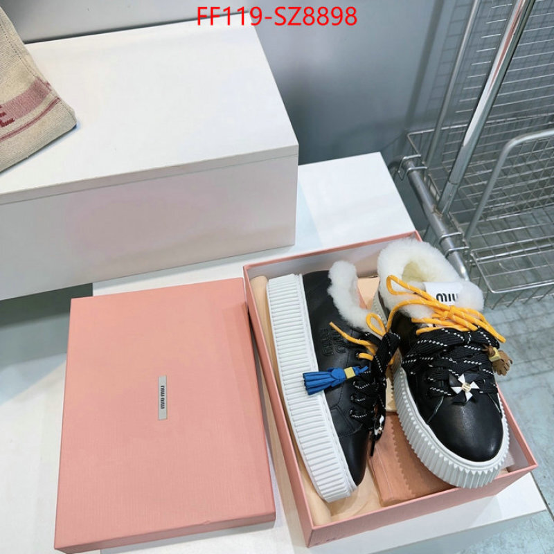 Women Shoes-Miu Miu high quality perfect ID: SZ8898 $: 119USD