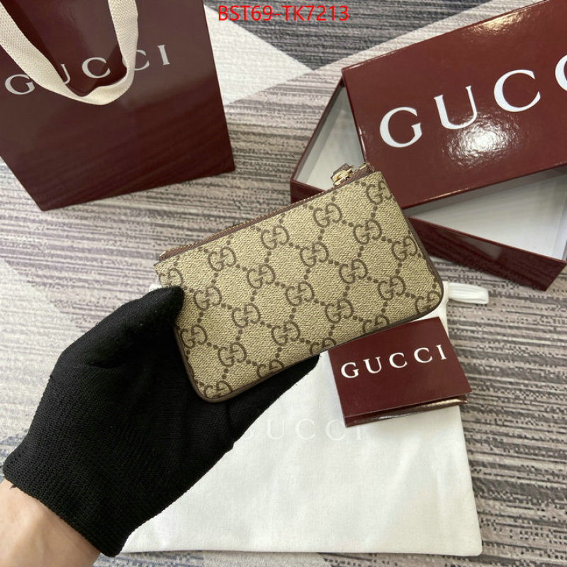 Gucci Bags(TOP)-Wallet- where to buy replicas ID: TK7213 $: 69USD,