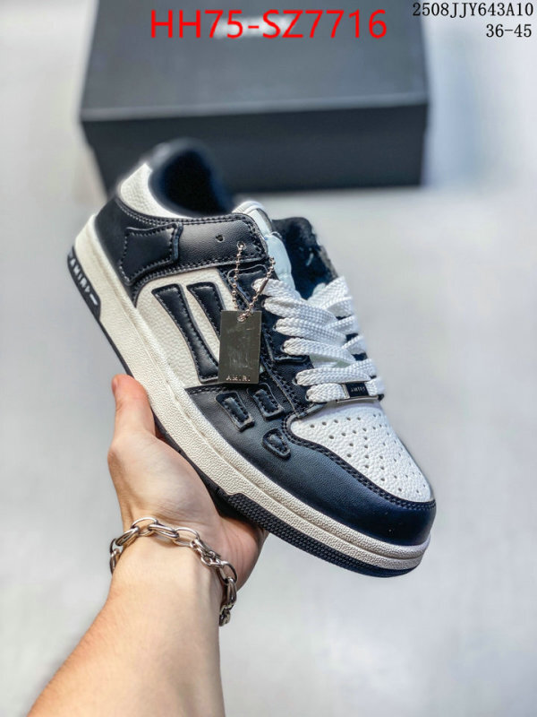 Men Shoes-AMIRI wholesale ID: SZ7716 $: 75USD