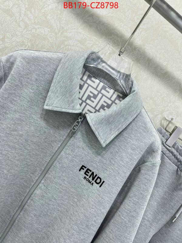 Clothing-Fendi top brands like ID: CZ8798 $: 179USD