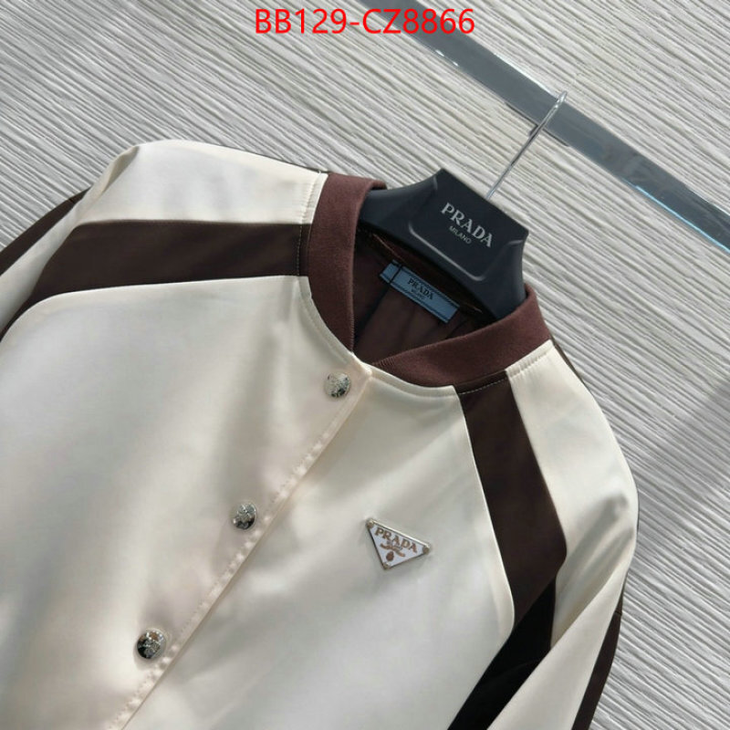 Clothing-Prada what 1:1 replica ID: CZ8366 $: 129USD