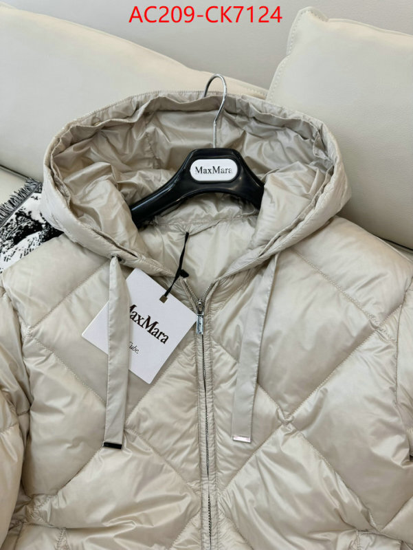 Down jacket Women-MaxMara buy best high-quality ID: CK7124 $: 209USD